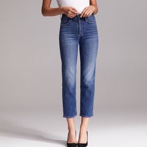 Aritzia Denim Forum Arlo High Rise Straight Jean